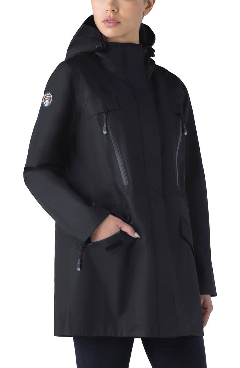Triple F.A.T. Goose Chelsea Women's Rain jacket, Alternate, color, Black