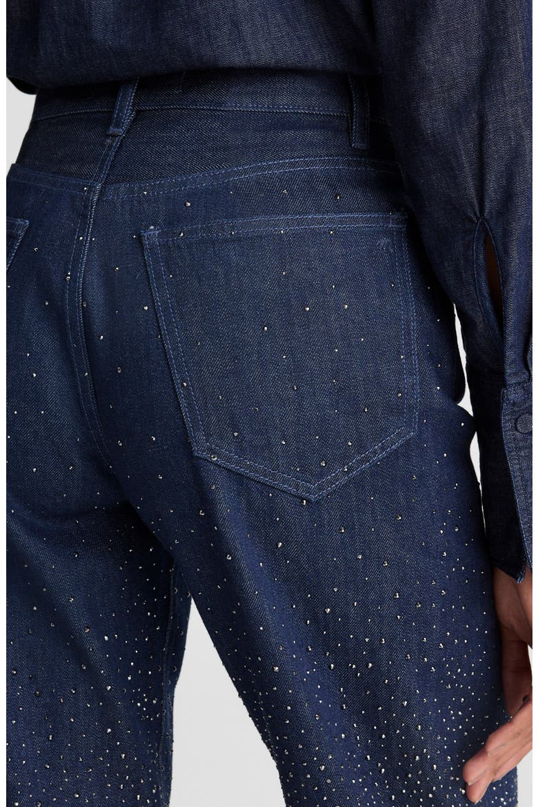 The Embellished Balloon Jeans, Alternate, color, RINSE WASH