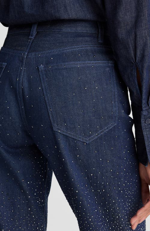 Madewell The Embellished Balloon Jeans In Blue