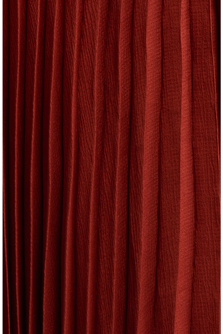 Rowyn Pleated Skirt, Alternate, color, TOASTED SAFFRON