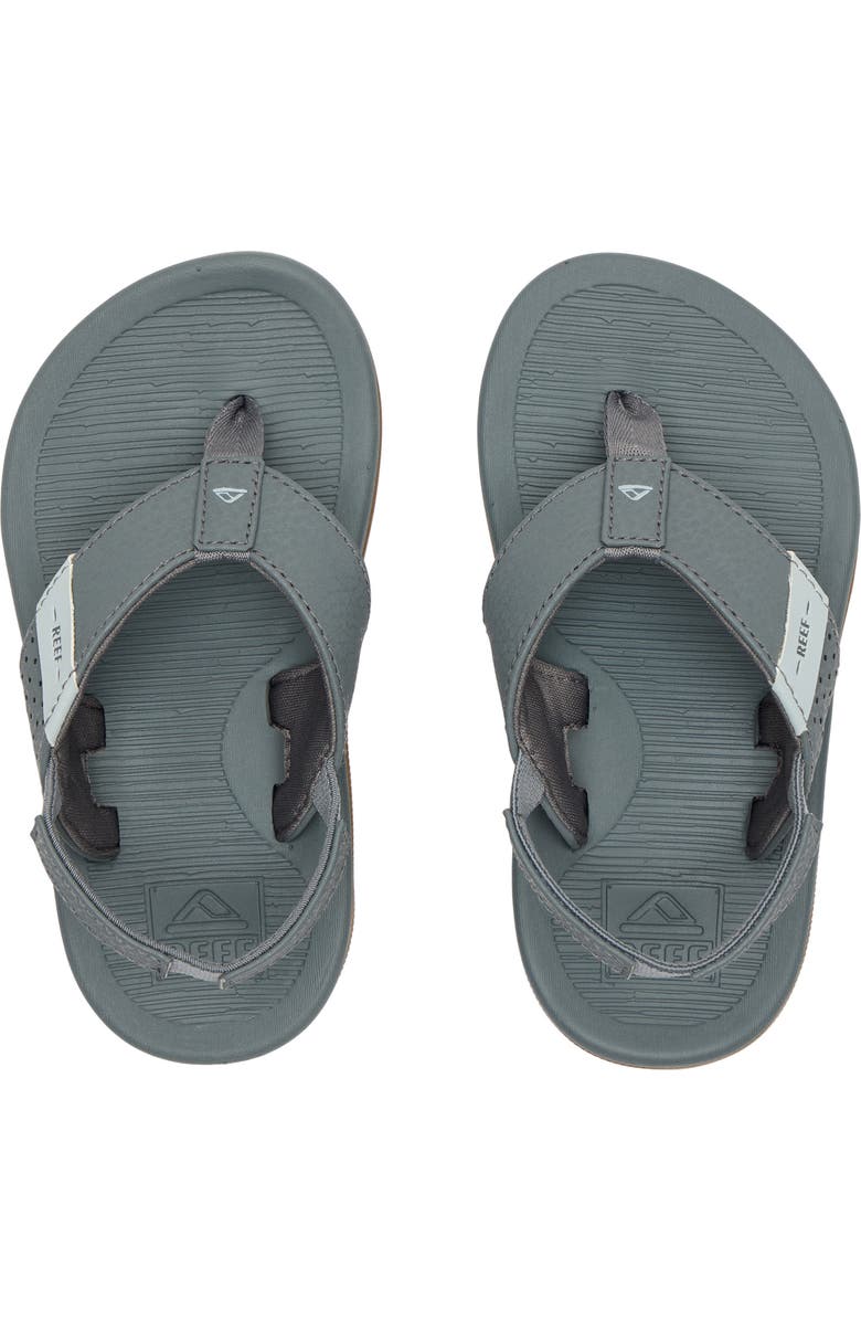 Reef Kids' Little Santa Ana Sandal, Alternate, color, Grey