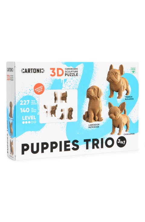 3D Cardboard Sculpture Puzzle