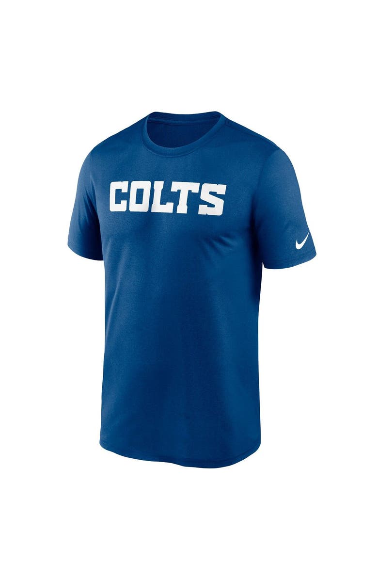 Nike Men's Nike  Royal Indianapolis Colts Legend Wordmark Performance T-Shirt, Alternate, color, Royal
