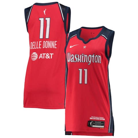 Women's Nike Elena Delle Donne Red Washington Mystics 2021 Explorer Edition Victory Player Jersey