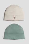 H&M 2-pack Cotton Beanies