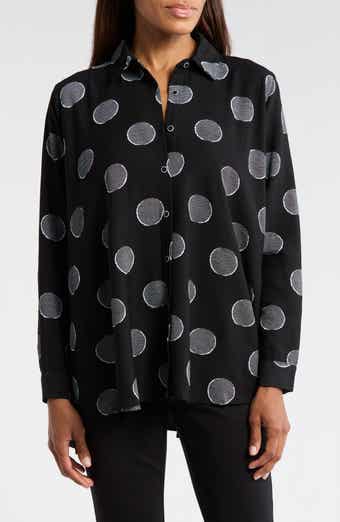 PATRIZIA LUCA Dot Button Down Shirt
