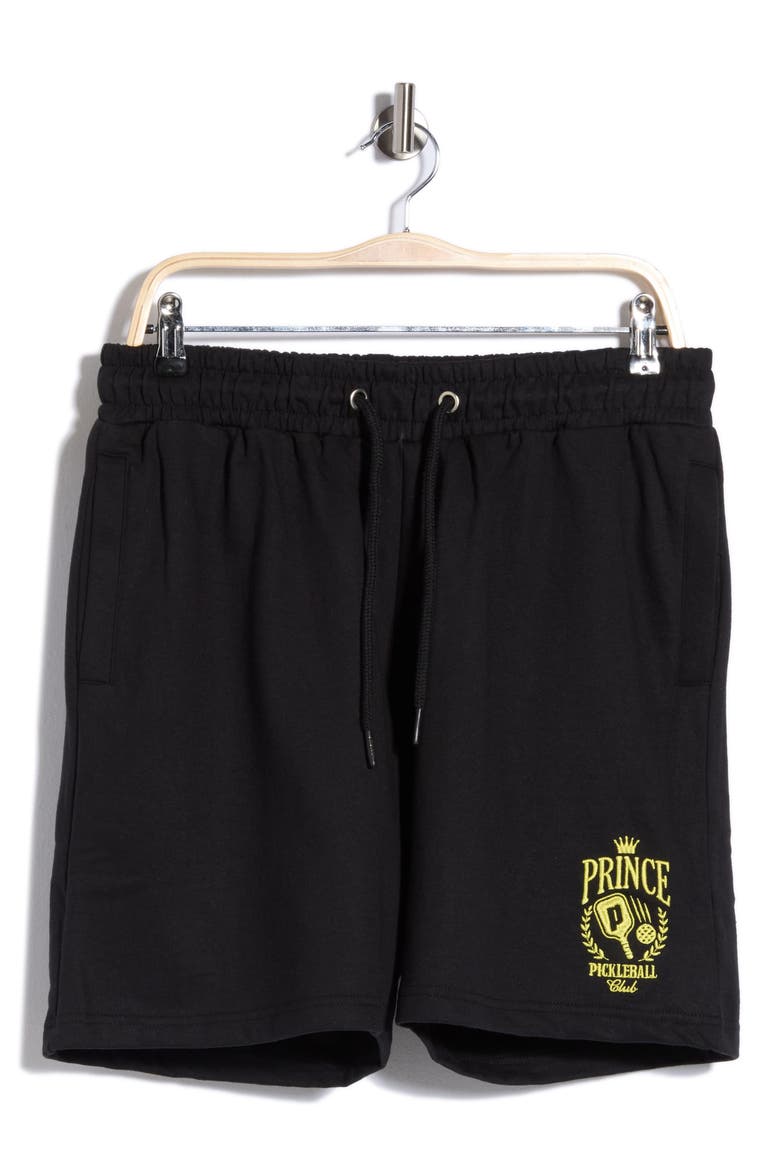Brushed Fleece Shorts, Alternate, color, BLACK
