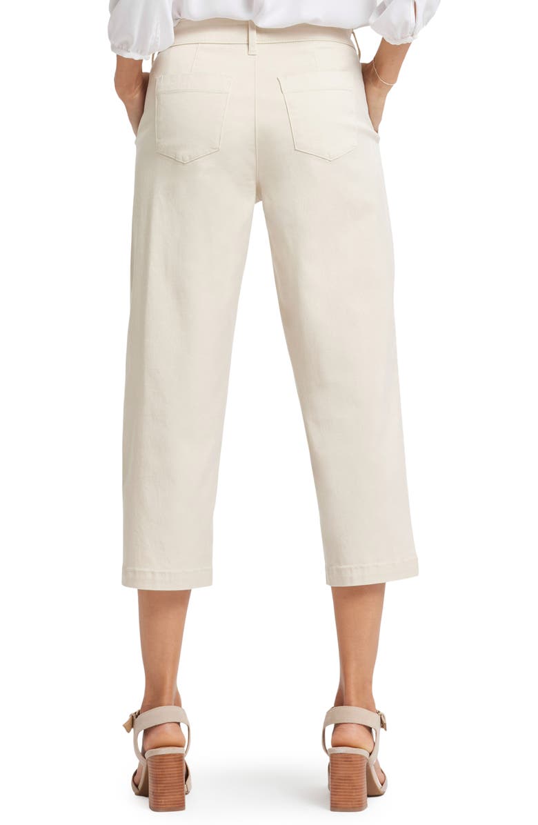 NYDJ Utility High Waist Crop Pants, Alternate, color, White Creek