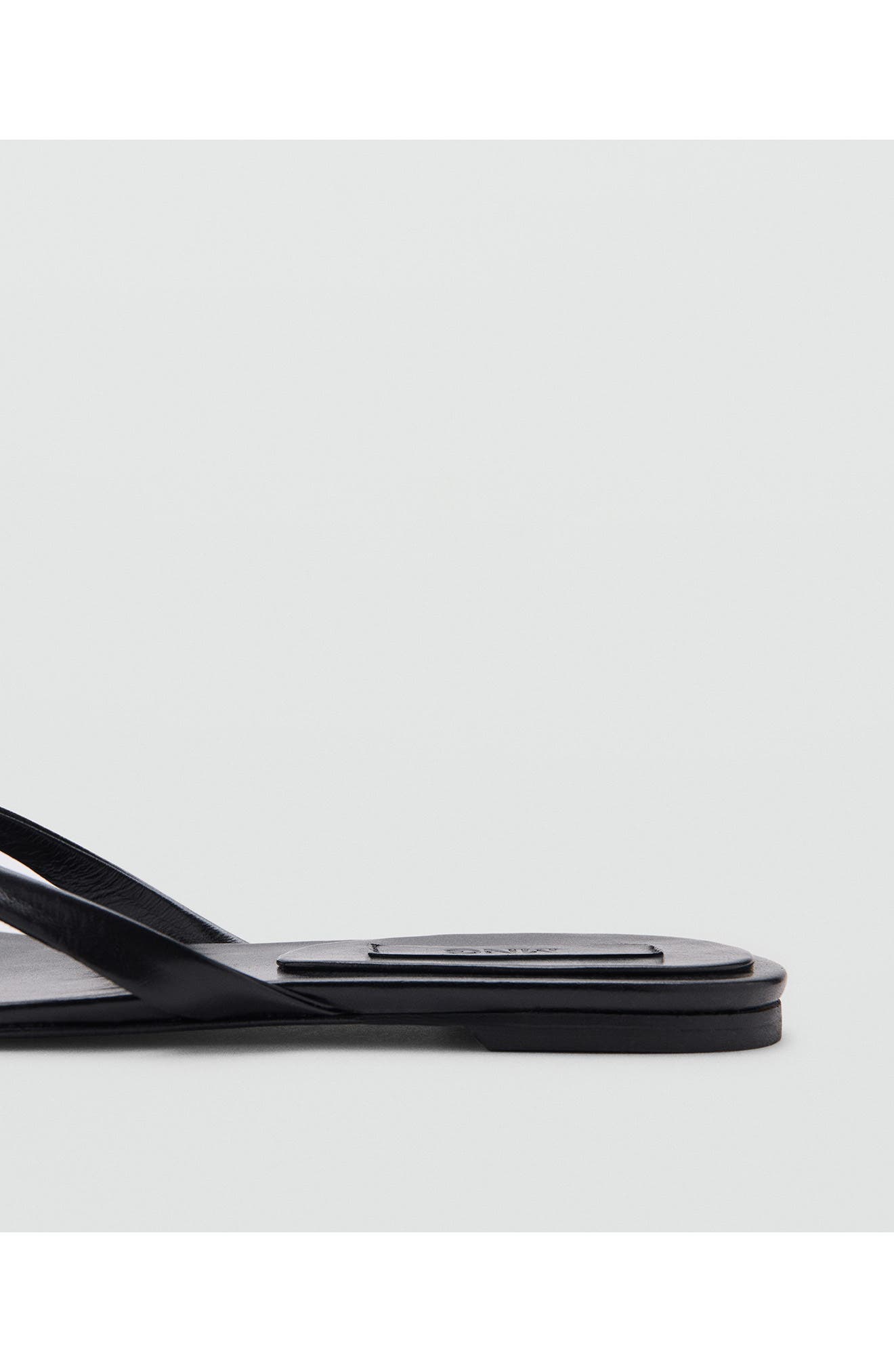 MANGO Flip Flop, Alternate, color, Black