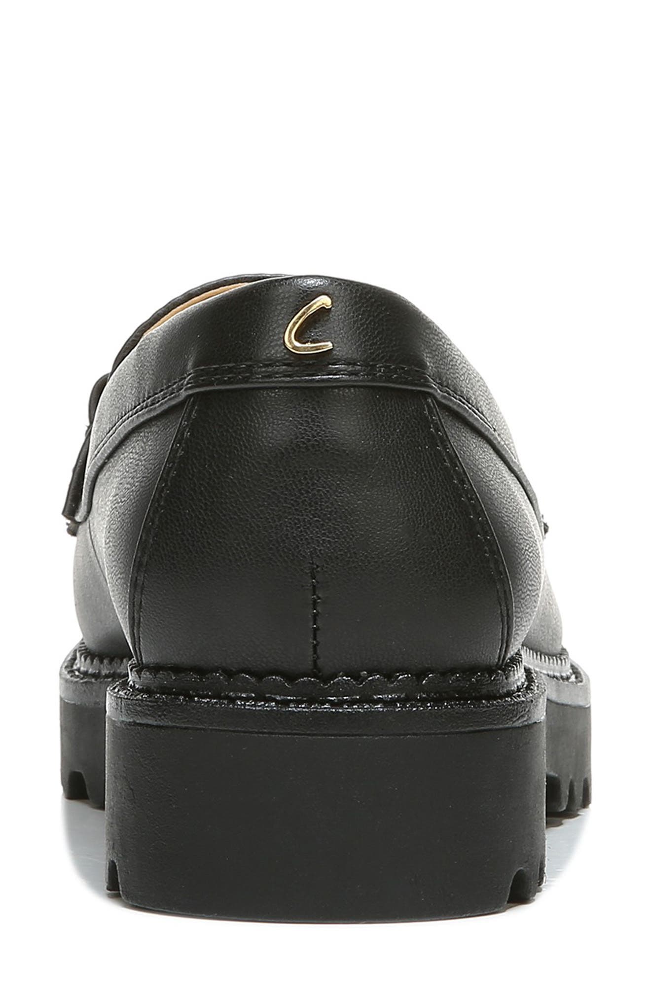 Deana Platform Loafer, Alternate, color, BLACK