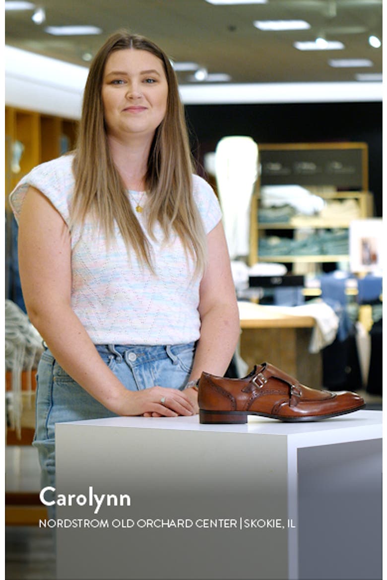Karson Wingtip Double Monk Strap Shoe video