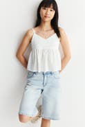 H&M Peplum strappy top