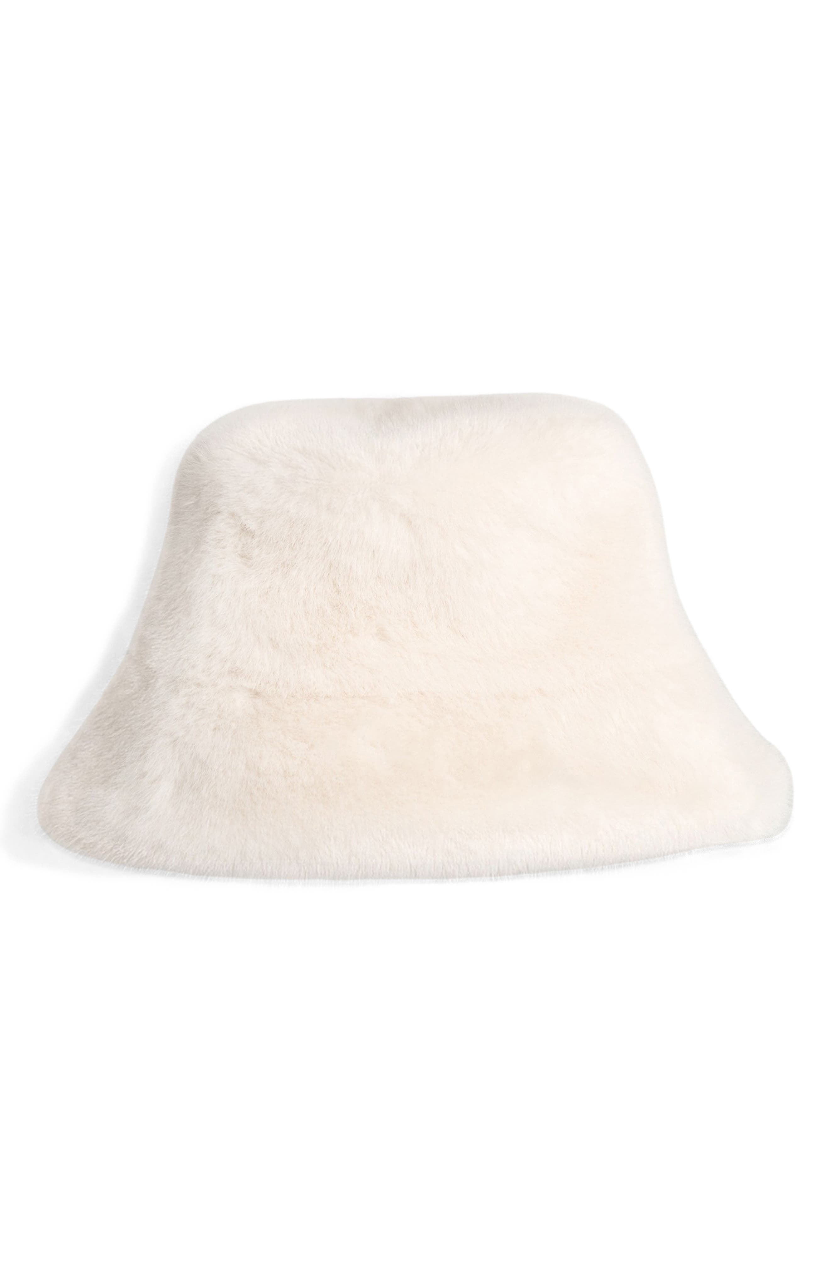 Cora Faux Fur Bucket Hat