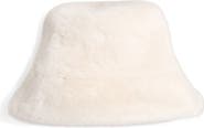 Noize Cora Faux Fur Bucket Hat