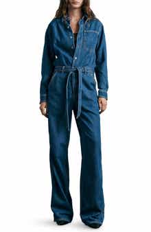 rag & bone Featherweight Denim Jumpsuit