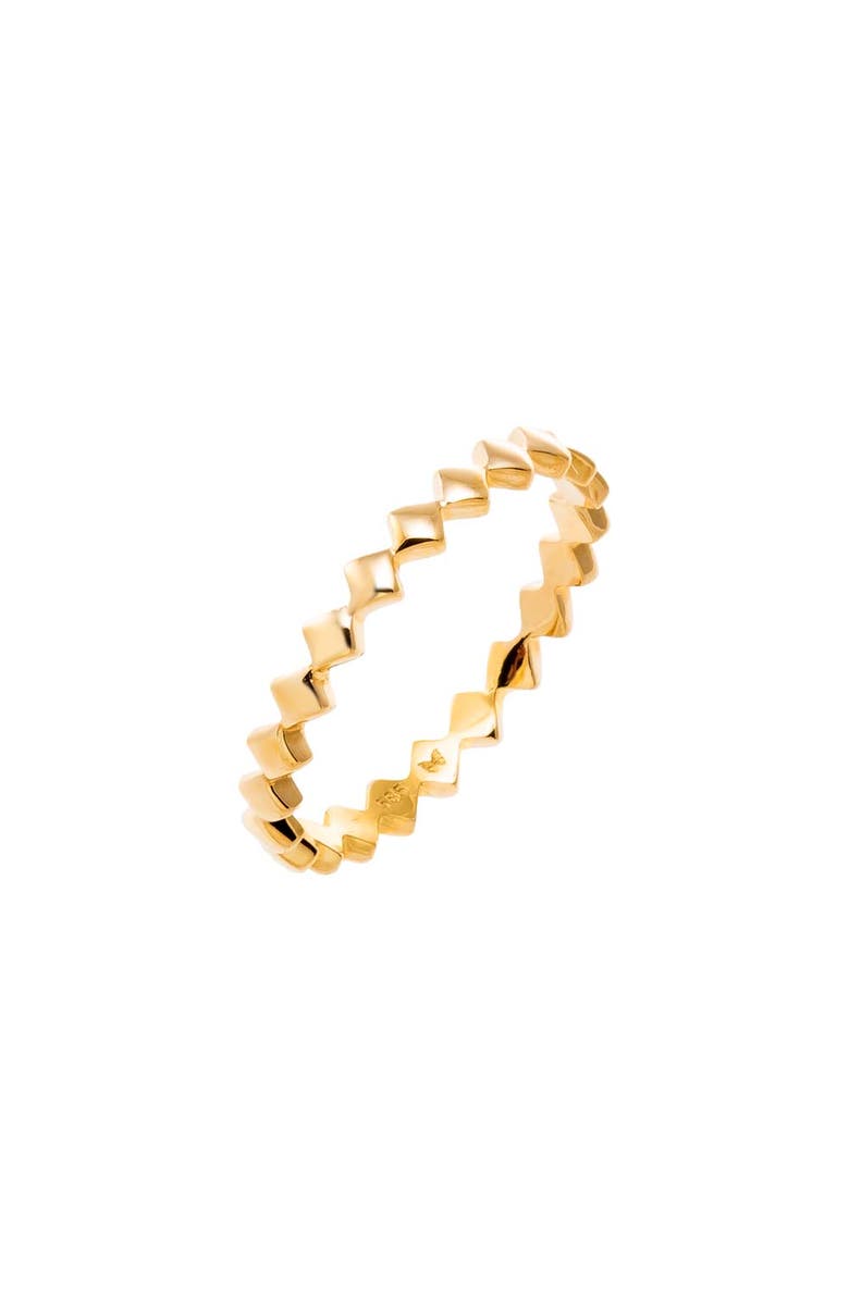 BY ADINA EDEN Solid Diamond Shape Band Ring 14K, Main, color, 