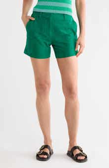 Longchamp Suede Shorts