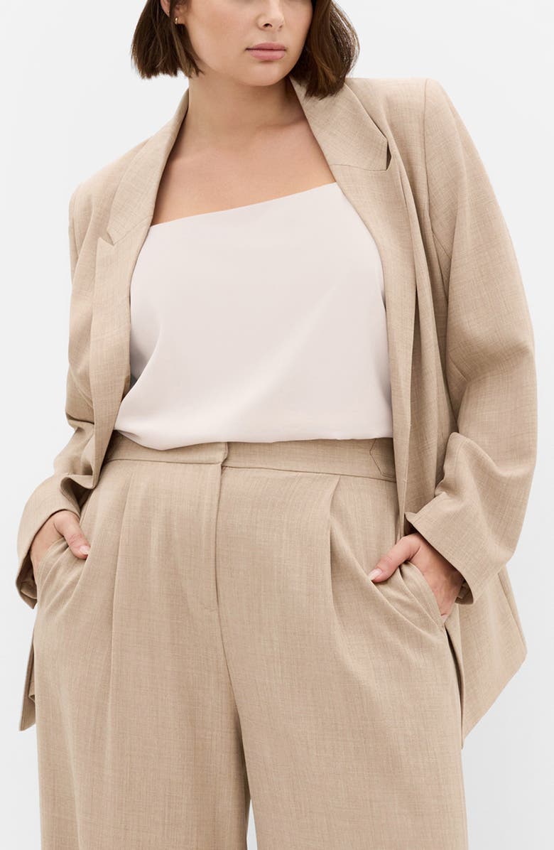 City Chic Blakely Blazer, Main, color, Latte