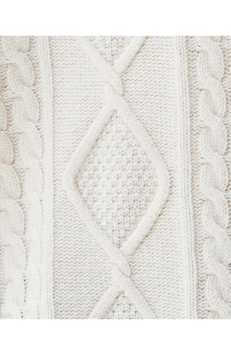 Barbour Greyling Mix Stitch Wool Blend Crewneck Sweater, Alternate, color, 