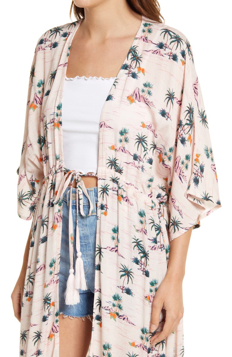 NFC HOME New Friends Colony Faye Island Print Duster, Alternate, color, 