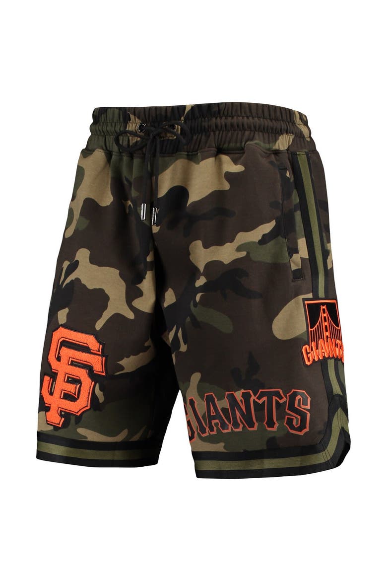 Men's Pro Standard Camo San Francisco Giants Team Shorts, Alternate, color, Camo
