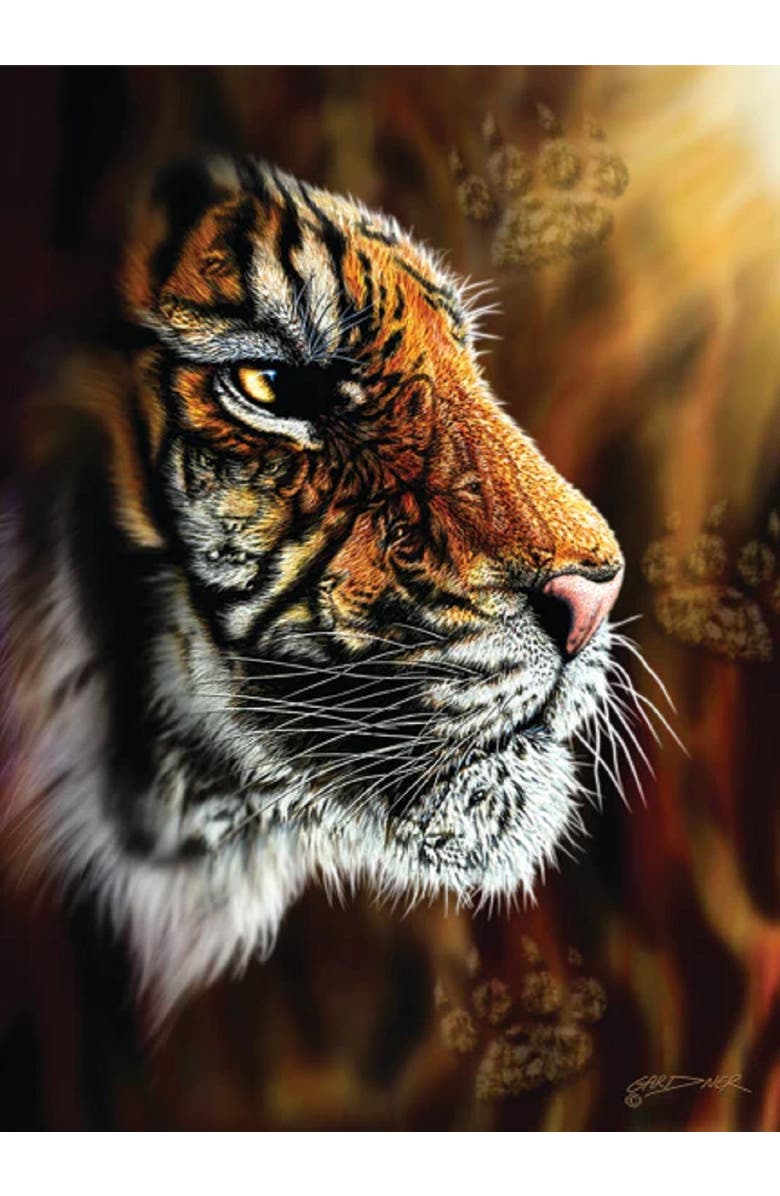 Anatolian Wild Tiger 1000 piece Jigsaw Puzzle for Adults, Alternate, color, Multicolor