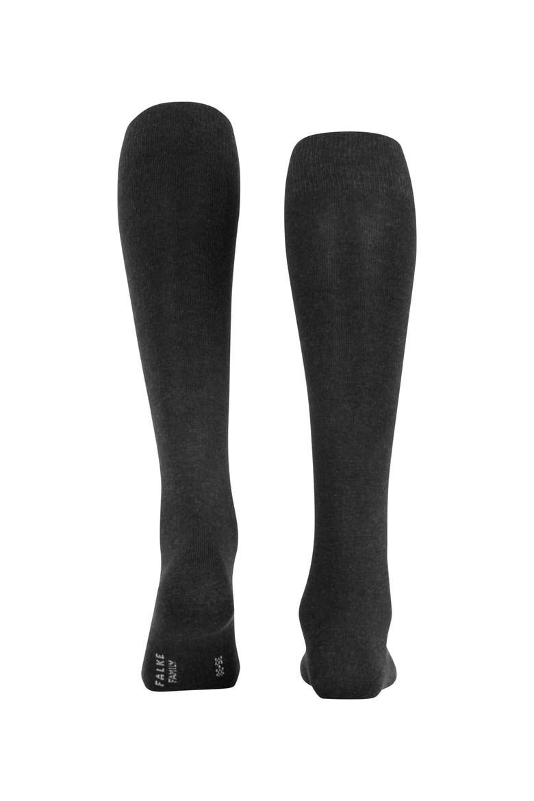 Family Knee High Socks, Alternate, color, Anthracite Melange