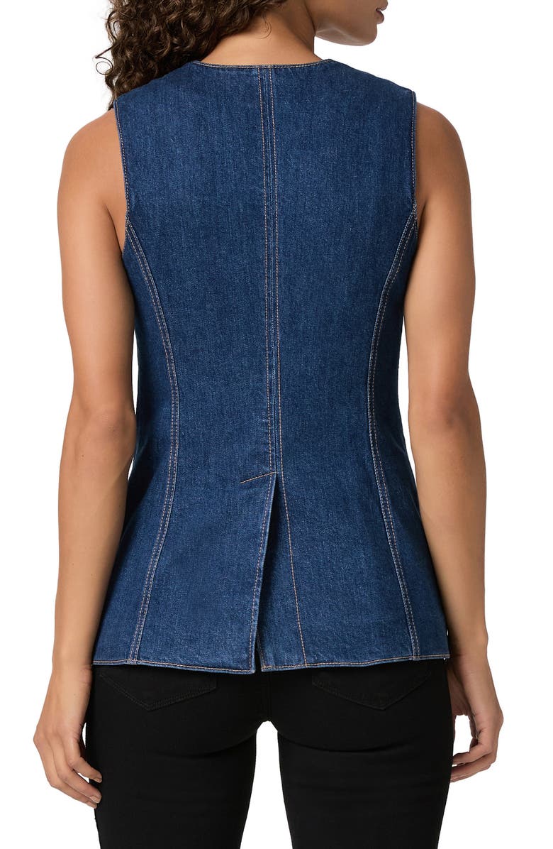 PAIGE Campanelli Denim Vest, Alternate, color, 