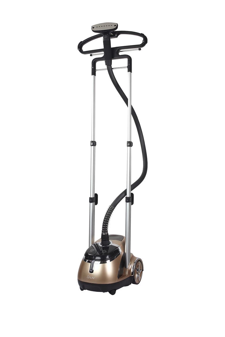 Refurb GS49-DJ Professional Dual Bar Garment Steamer, Main, color, GOLD