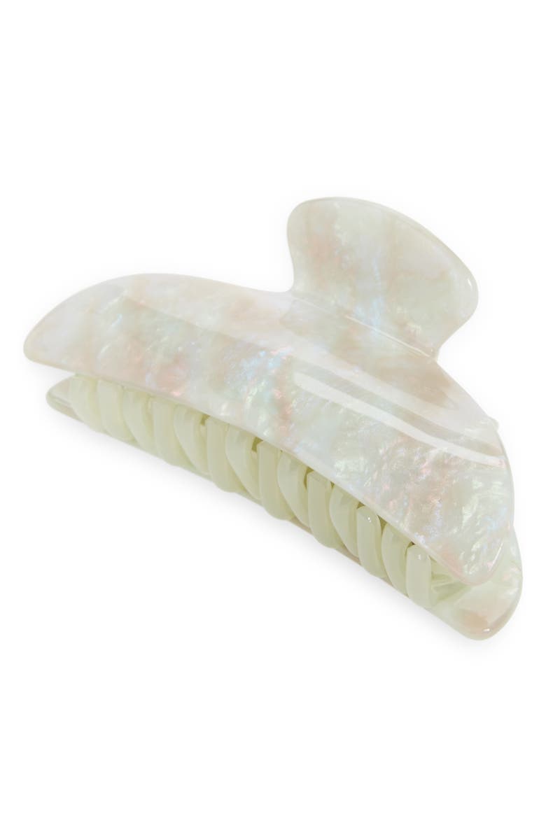 MACHETE Midi Heirloom Claw Clip, Main, color, Astral Mint