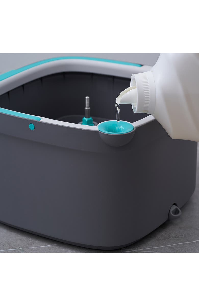 SALAV True & Tidy Spin-800 TRUECLEAN Mop & Bucket System, Alternate, color, Grey