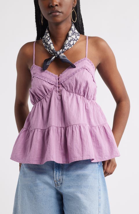 Dobby Tiered Camisole