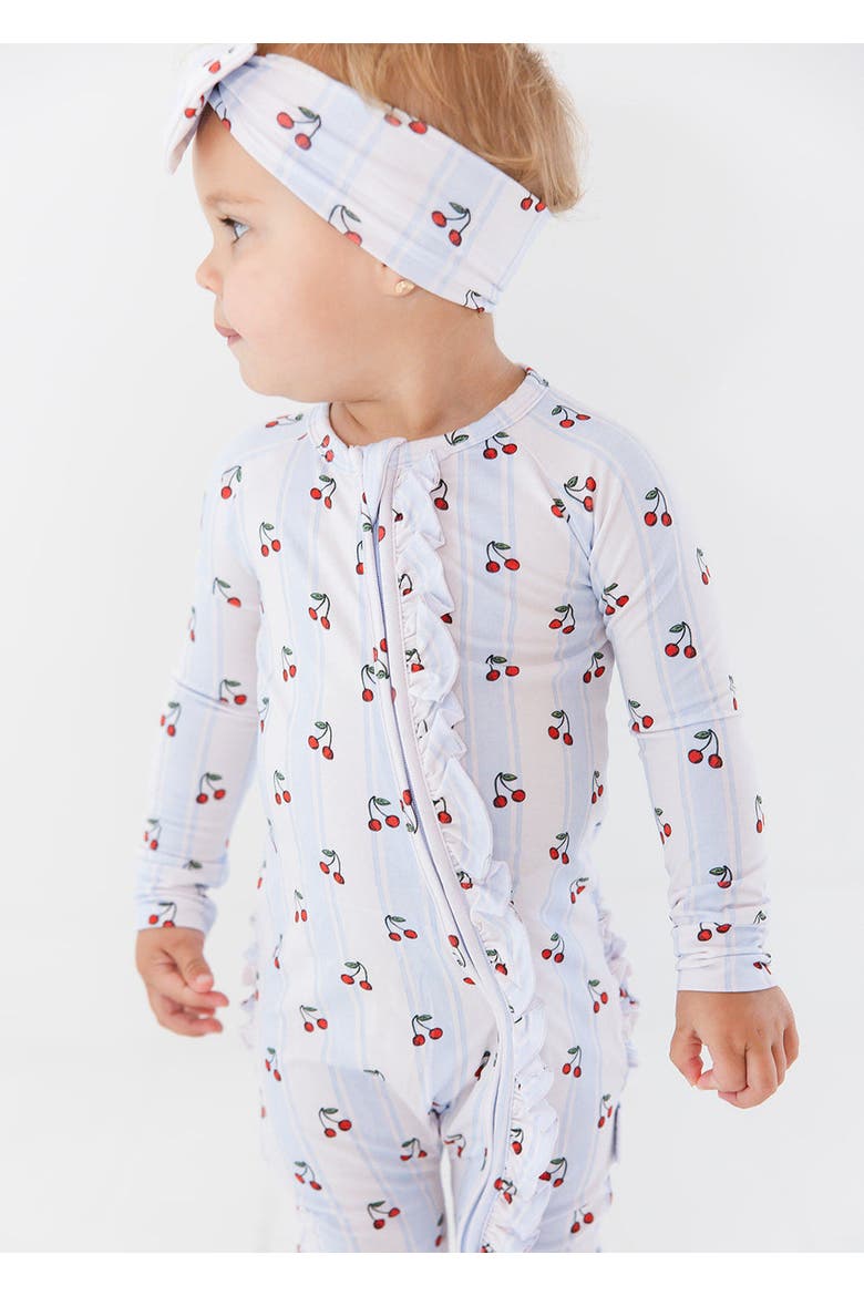 Ruffle Converitble Romper, Alternate, color, Multicolored
