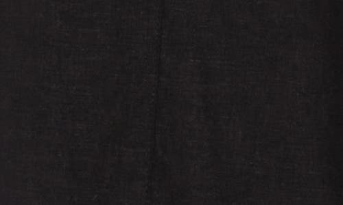 Shop Vince Mid Rise Tapered Pull-on Pants In Soft Black