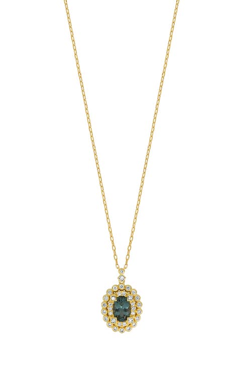 Spinel & Diamond Pendant Necklace (Nordstrom Exclusive)