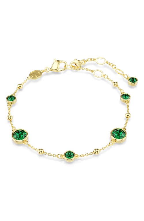 Swarovski Swaroski Imber Gold-tone Plated Bracelet In Gold