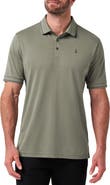 TravisMathew Happier Hour Tipped Cotton Polo