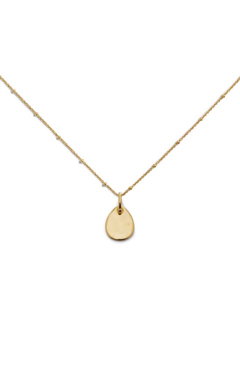 Ziggy Petal Pendant Necklace