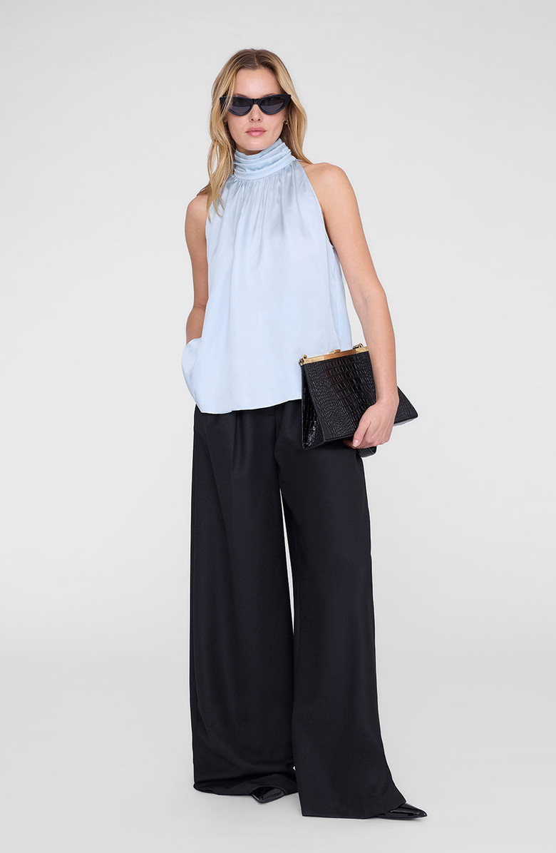 ANINE BING Marie Top, Alternate, color, Pale Blue