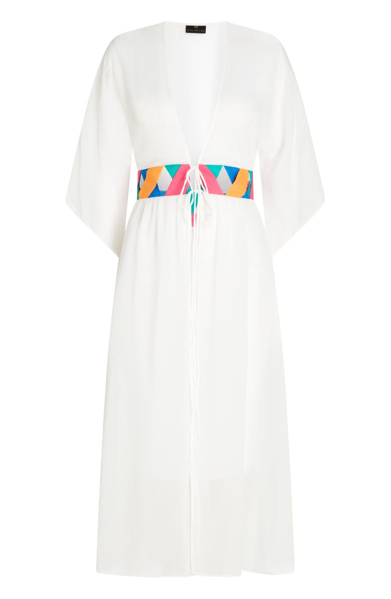 VALIMARE Rio Bandage Cover-up Robe, Alternate, color, Off White