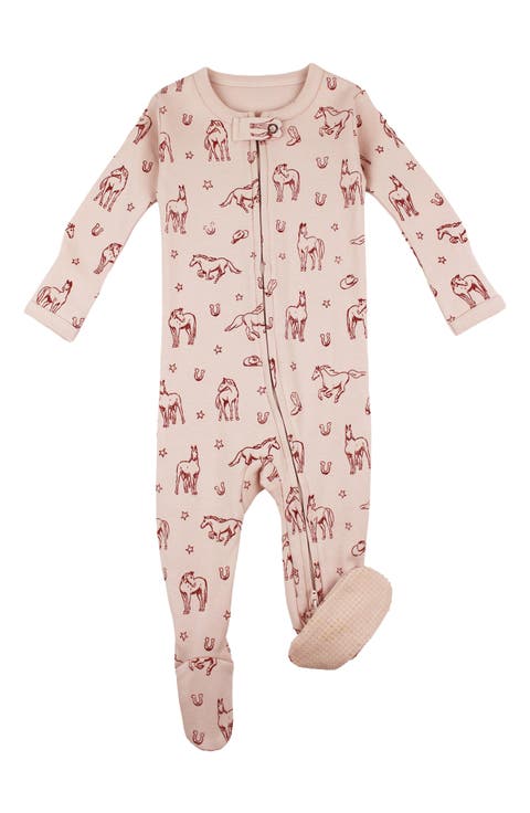 Kids' Organic Cotton Footie Pajamas
