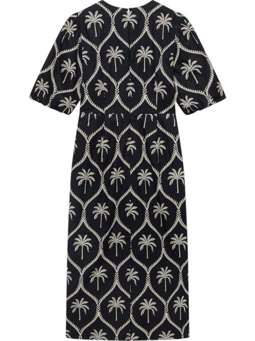 MINT VELVET MINT VELVET PALM PRINTED DRESS