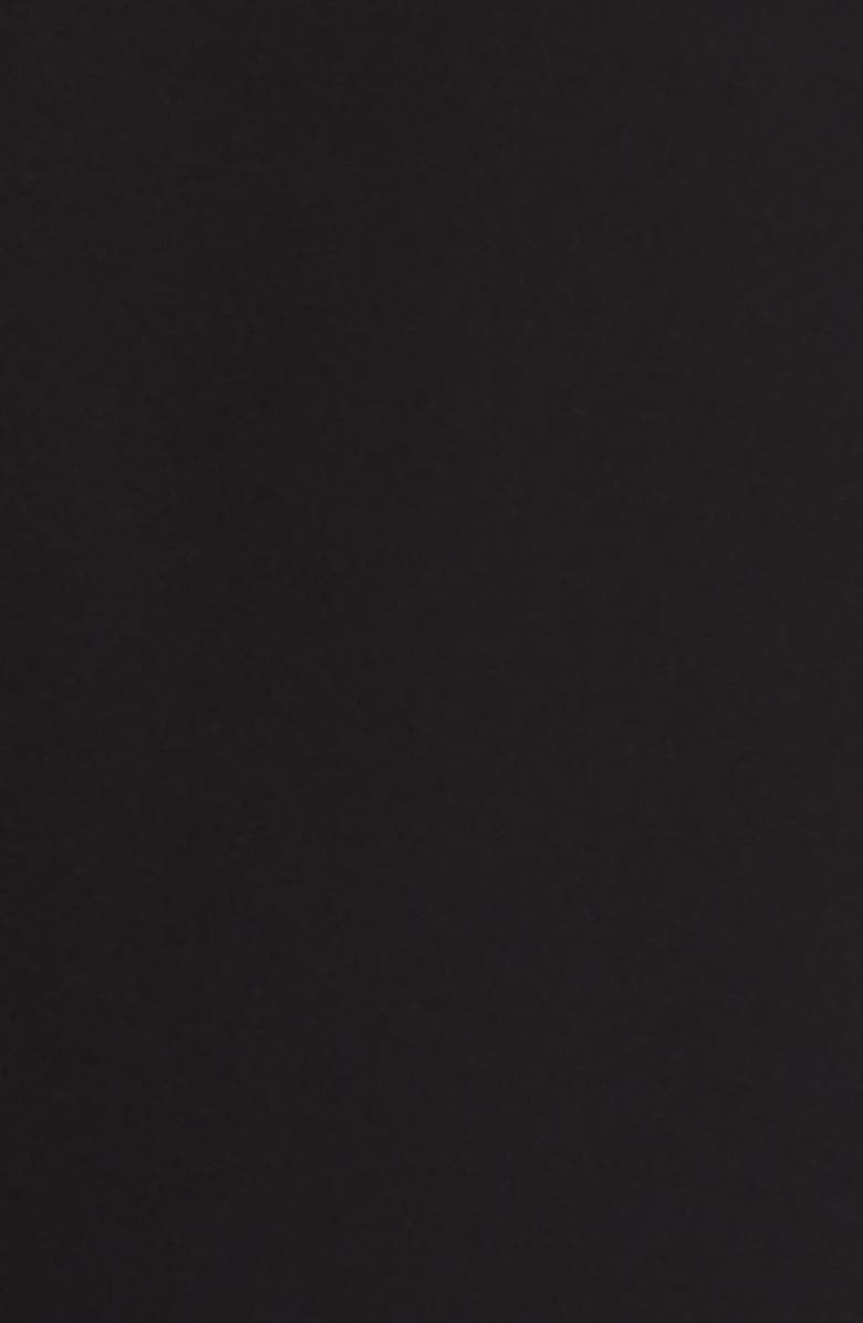 Ming Wang Embroidered Detail Crepe Tunic Blouse, Alternate, color,