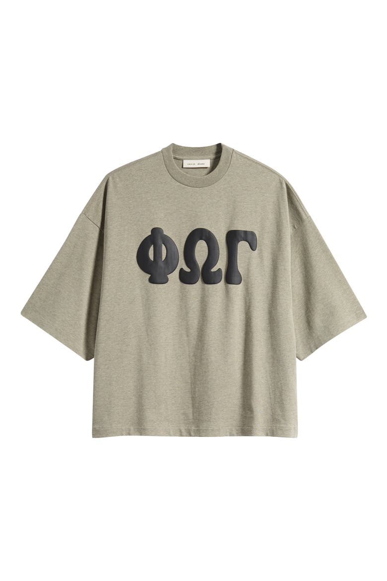 Merch Cotton Graphic T-Shirt, Main, color, SEAL HEATHER