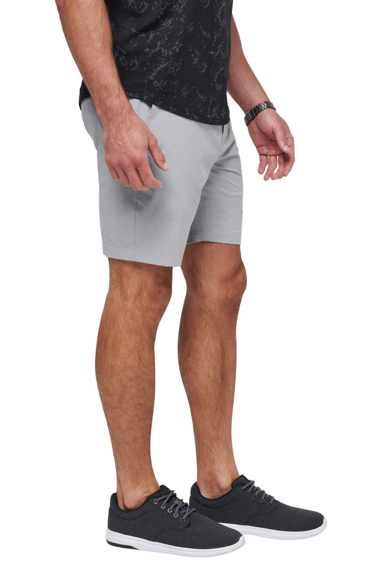 TravisMathew Open to Close Tech Chino Shorts, Alternate, color, Heather Sleet