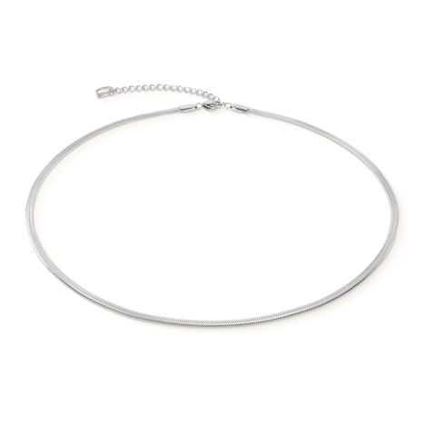 Flat Snake Chain Necklace
