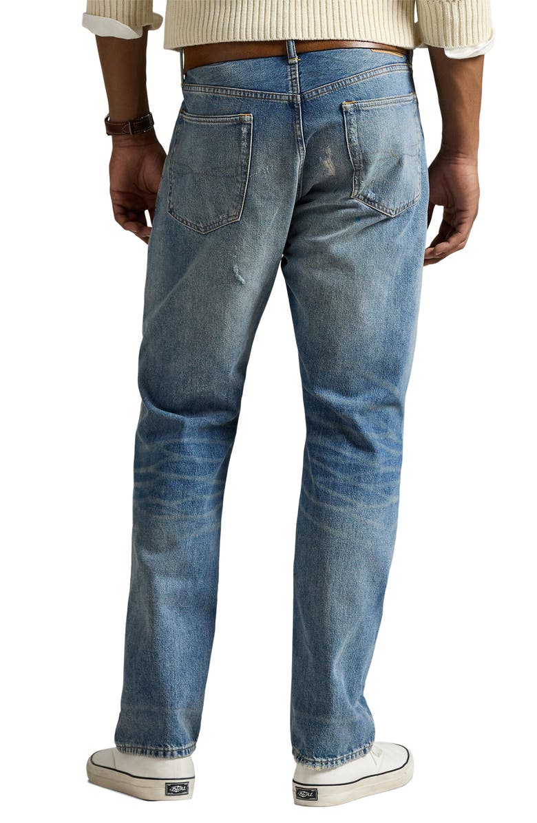 Polo Ralph Lauren Rigid Straight Leg Jeans, Alternate, color, Surfview V2