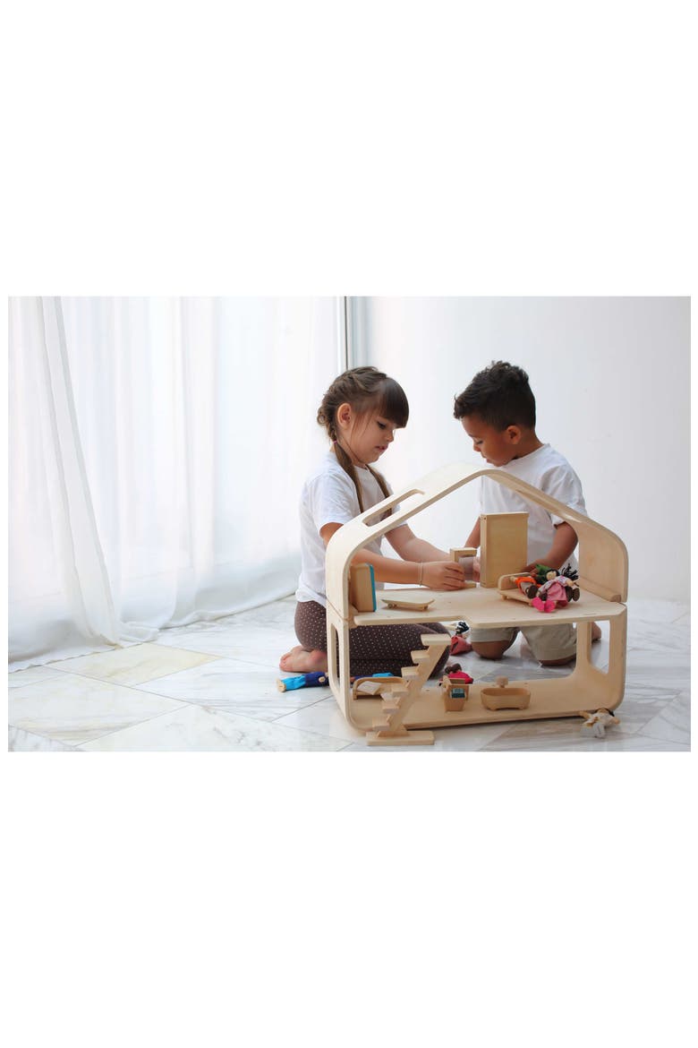 Contemporary Dollhouse, Alternate, color, NATURAL