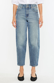 KanCan Jane Ultra High Rise Slim Barrel Jeans