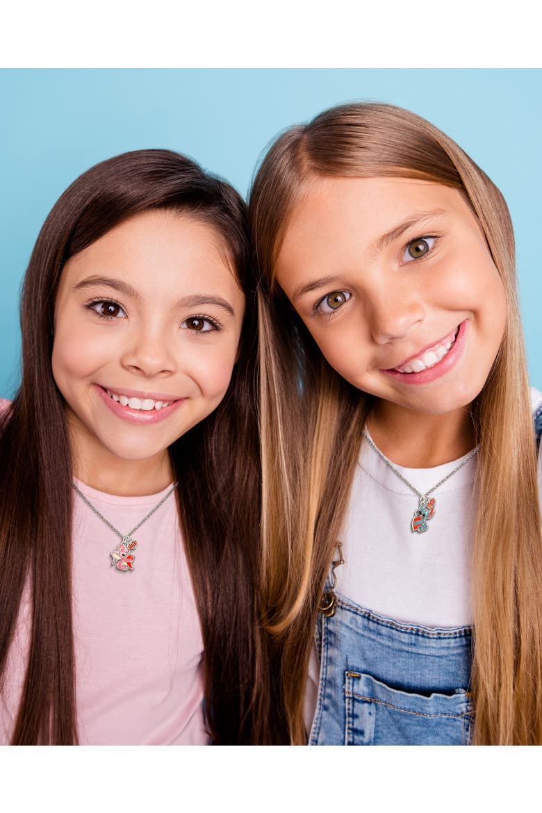 Lilo & Stitch BFF Necklace Set of 2, 16"+3", Alternate, color, Multicolor